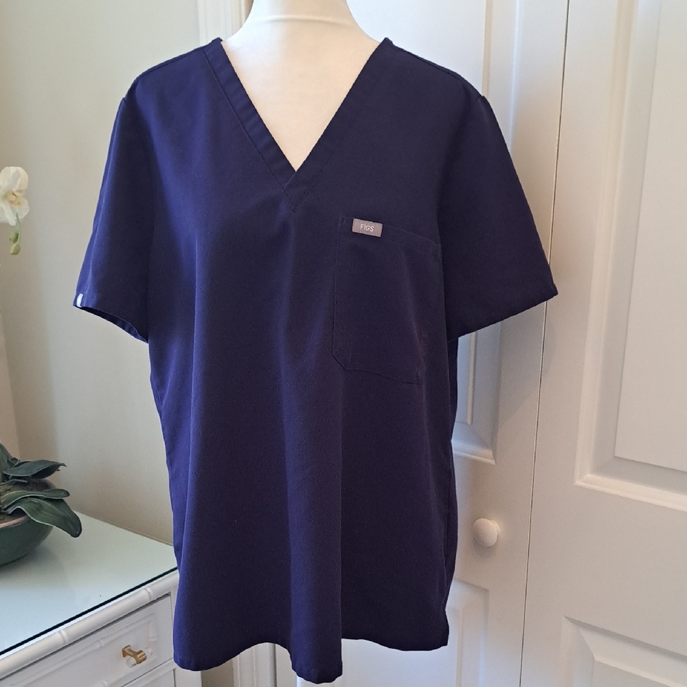 FIGS Womens Technical Collection Professional‎ Scrubs/Medical/Hospital Top LG
